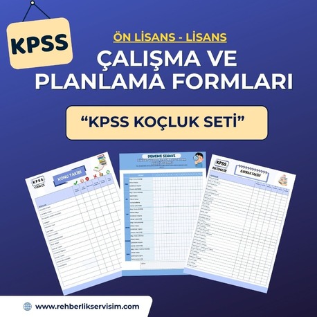 KPSS PLANLAMA VE TAKİP SETİ-PDF