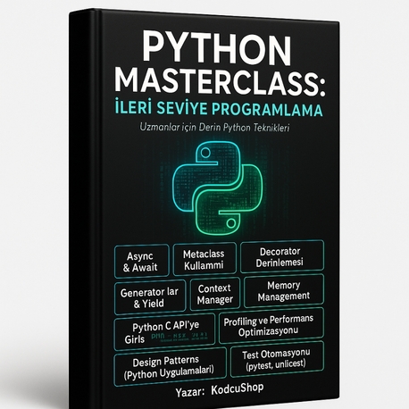 Python MasterClass : İleri Seviye Programlama 