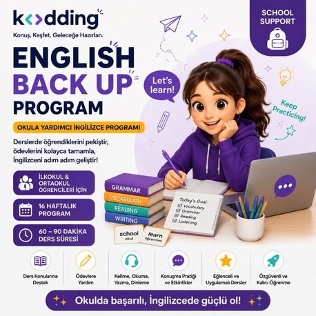 English Back Up Program Okulda İngilizce Destek Programı