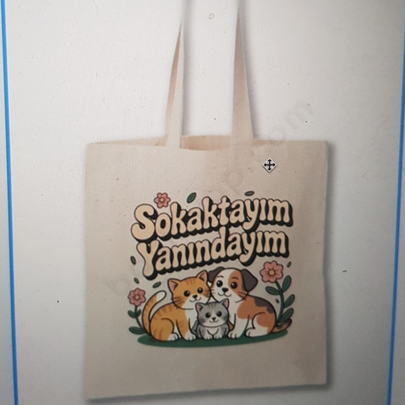 Sokaktayım Yanındayım  Totebag