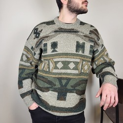 Desenli Vintage Kazak