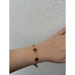 Vc bordo bileklik | çelik