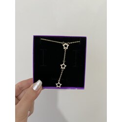 gold star kolye | çelik