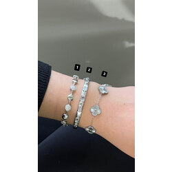 Silver taşlı kelepçe (2) | vip