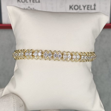TAŞLI BİLEZİK (17+2 CM)