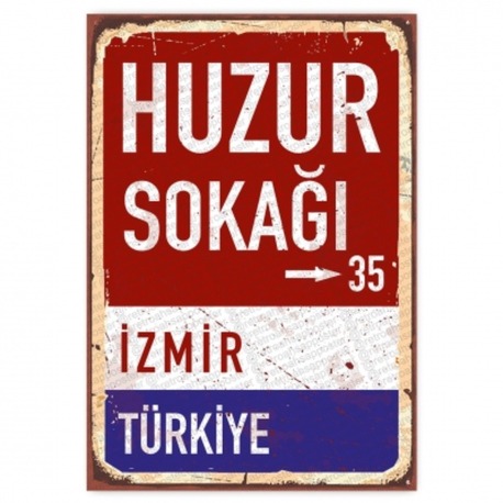 30x20cm AHŞAP POSTER