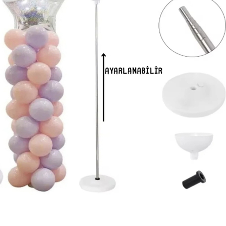 Balon zincir aparatı