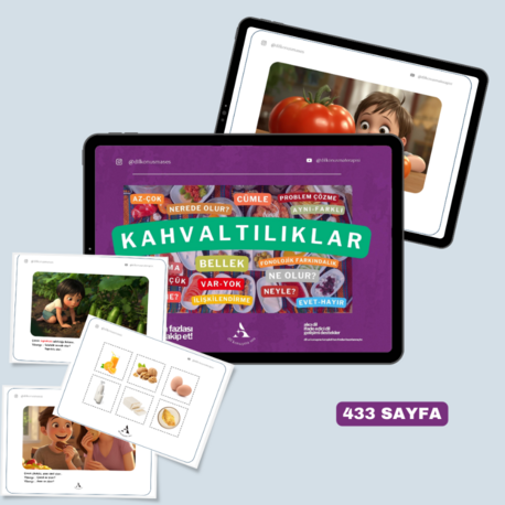 Kahvaltılıklar – Dijital Oyun Destekli PDF Materyali