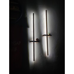 ahşap LED APLİK 