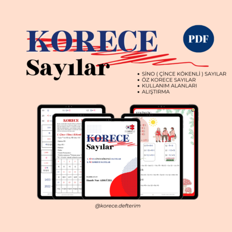 Korece Sayılar | Konu Anlatımı ve Alıştırma PDF