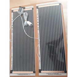 Rexva 25x80 Karbon Isıtıcı Film Dijital Termostatlı Hazır Set (2 adet karbonflimli)