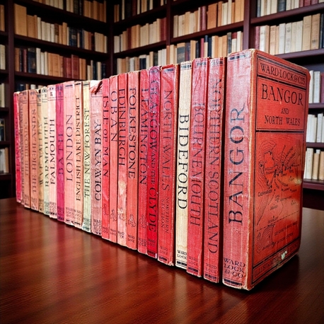 Ward Lock's Illustrated Guide Books "Red Guides" * Circa 1900's