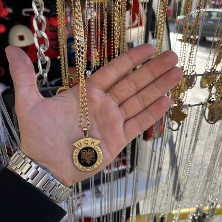 UÇK Altın Kaplama Kolye