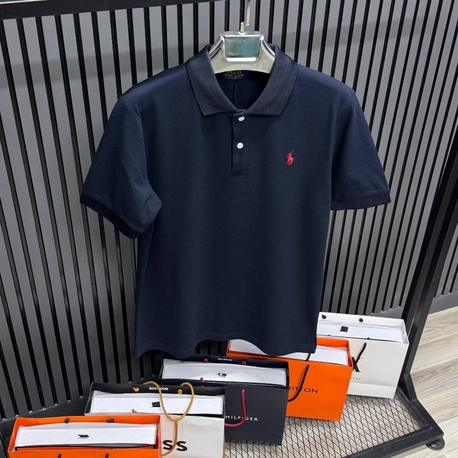 Ralph Lauren Premium Lacivert Polo Yaka