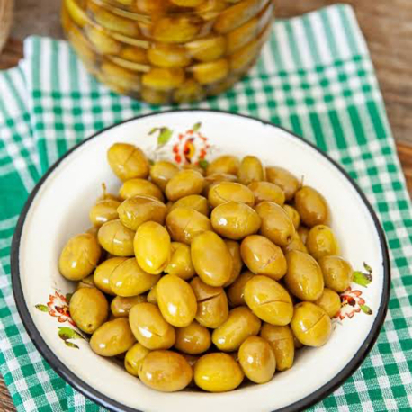 Taş kırma yeşil zeytin 2kg