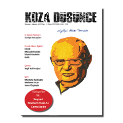 Koza Düşünce Dergisi 13. Sayı