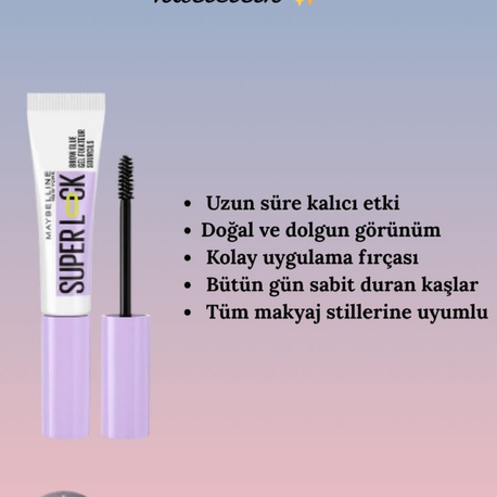 My Belline Kaş Sabitleyici 