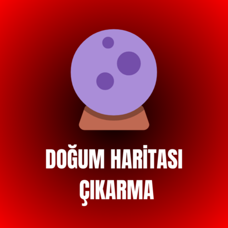 DETAYLI ASTROLOJİK HARITA - DOĞUM HARİTASI ÇIKARMA