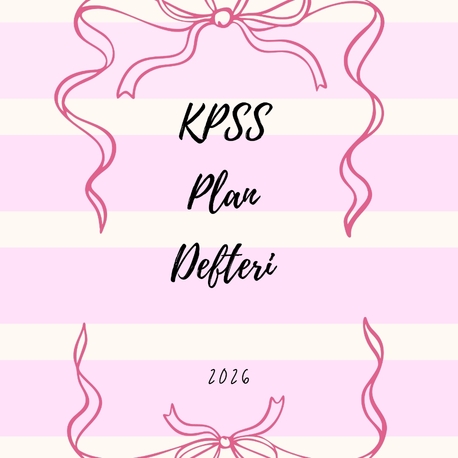 kpss planlama defteri