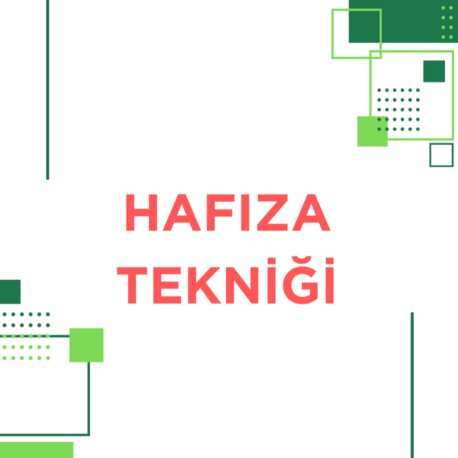 HAFIZA TEKNİĞİ PDF NOTU