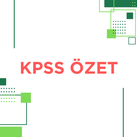 KPSS ÖZET PDF NOTU