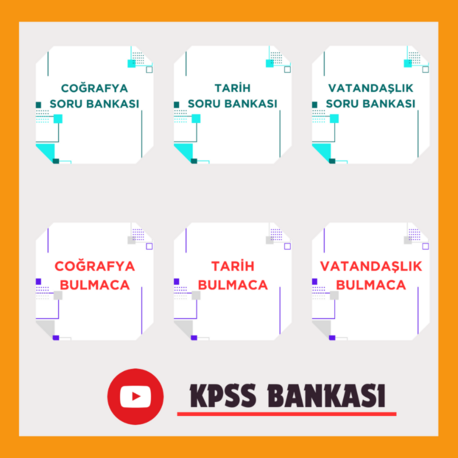 KPSS PDF SORU BANKASI - BULMACA SETİ