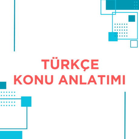 TÜRKÇE PDF KONU ANLATIMI