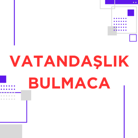 VATANDAŞLIK PDF BULMACA