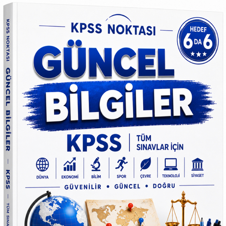 KPSS Güncel Bilgiler PDF/Dijital ( Kitap Değil ) 