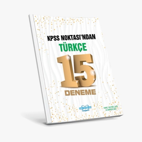 15 erli DİJİTAL (PDF) Türkçe Denemesi ( Kitap Değil )