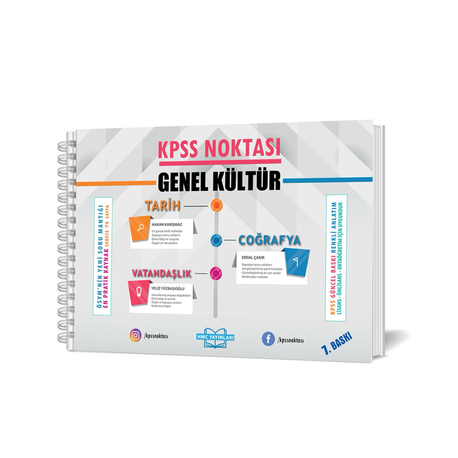Kpss / AGS  Genel Kültür PDF DİJİTAL Konu Anlatımı ( Kitap Değil )