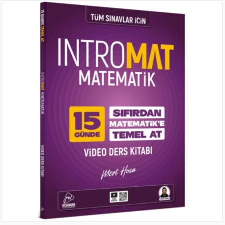 Mert Hoca Yayınları IntroMat Matematik Video Ders Kitabı