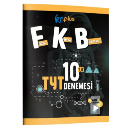 KR Plus Fizik-Kimya-Biyoloji FKB 10'lu TYT Denemesi