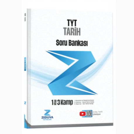 Zeduva Yayınları Ardıç Tarih TYT Tarih 1 Kitap 3 Kamp Soru Bankası