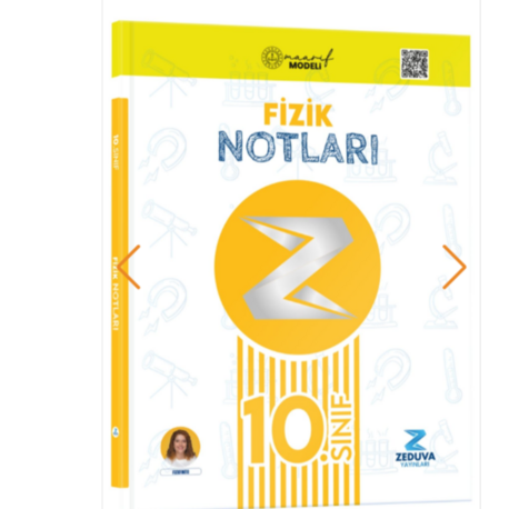Fizikfinito 10. Sınıf Maarif Modeli Fizik Notları Zeduva Yayınları