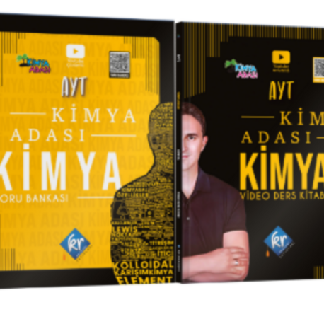 Kimya Adası AYT Kimya Soru Bankası ve Video Ders Kitabı Seti