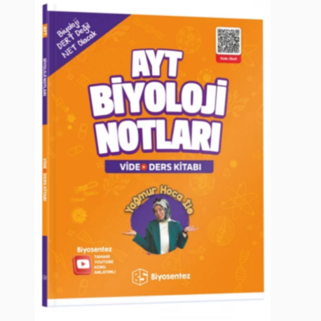 Yağmur Hoca ile Biyosentez AYT Biyoloji Video Ders Kitabı
