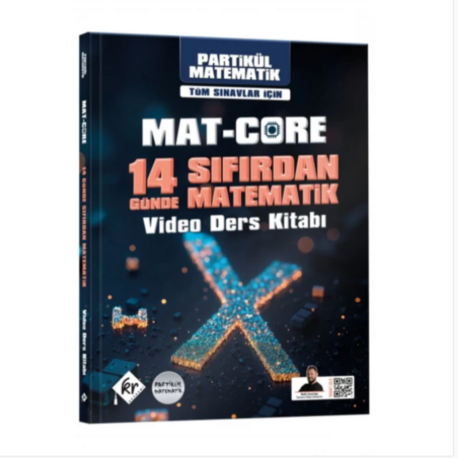 Partikül Matematik Mat-Core 14 Günde Sıfırdan Matematik Video Ders Kitabı
