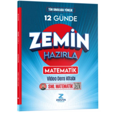 Zeduva Yayınları SML Matematik 12 Günde Zemin Hazırla Matematik Video Ders Kitabı