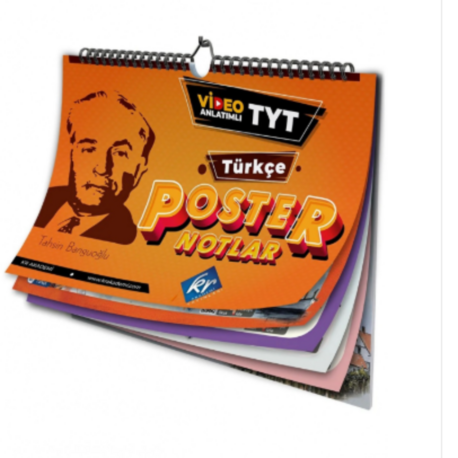 TYT Türkçe Poster Notlar KR Akademi Yayınları