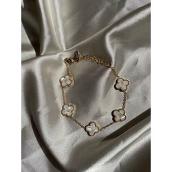 Van Cleef White Bileklik