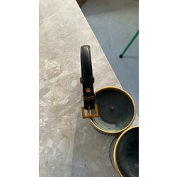 Ysl ince gold belt