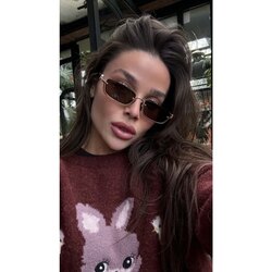 GUCCİ kahve cam ( Orıgınal )
