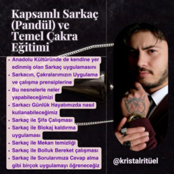 Kapsamlı Sarkaç (Pandül) ve Temel Çakra Eğitimi