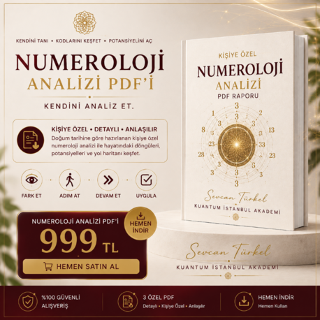 Kişiye Özel Numeroloji Analizi PDF | Sayısal Kodlarını Keşfet