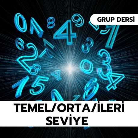 Tam Kapsamlı Temel/Orta/İleri Numeroloji Eğitimi (Grup Dersi)