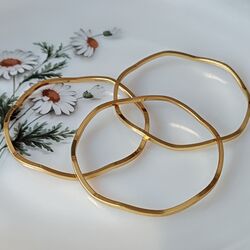 Zikzak Ajda Bilezik (6,4 cm ve 6,6 cm)