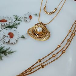 İncila Kolye Bileklik Set