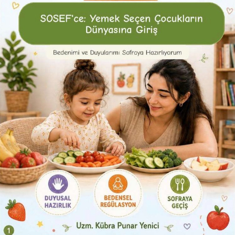 YEMEK YEME TEMELLİ DUYUSAL AKTİVİTELER SERİSİ-1