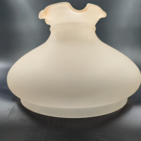 ALAATTİN  AVİZE CAMI. SOMON RENKLİ (Alt yuva çapı:20.00cm-h:16.00 cm)